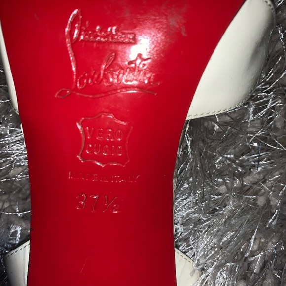 Authentic Christian Louboutin Python Sandals - Picture 7 of 7